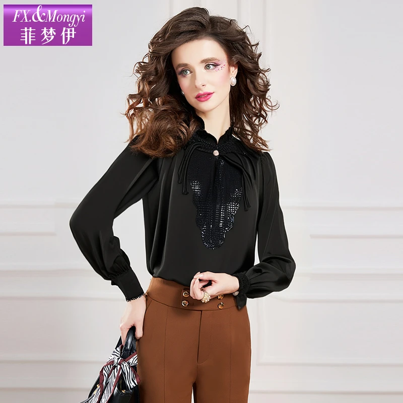 菲梦伊新款时尚衬衫上衣FXCC945