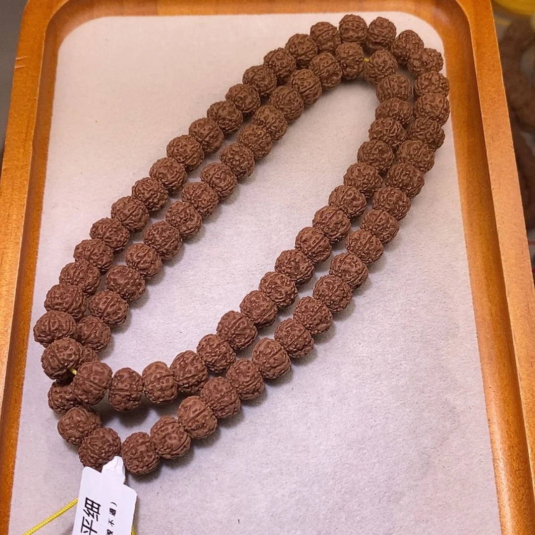 金刚菩提手串精品平细双圈10