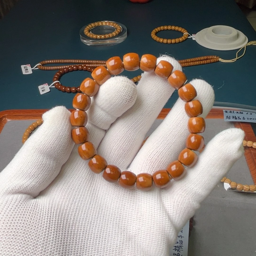 紫金鼠手串爱**鱼9.8尺实心鼠17手围