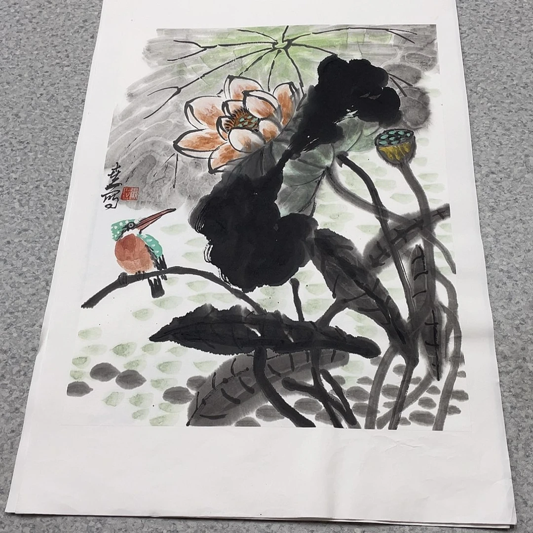 国画1.4平尺国画作品
