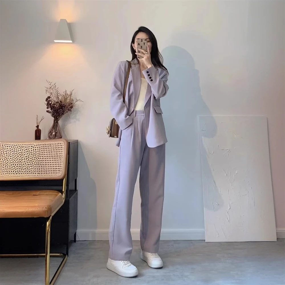 胖mm西装外套女气质2025秋大码韩版宽松时尚休闲西服套装职业正装