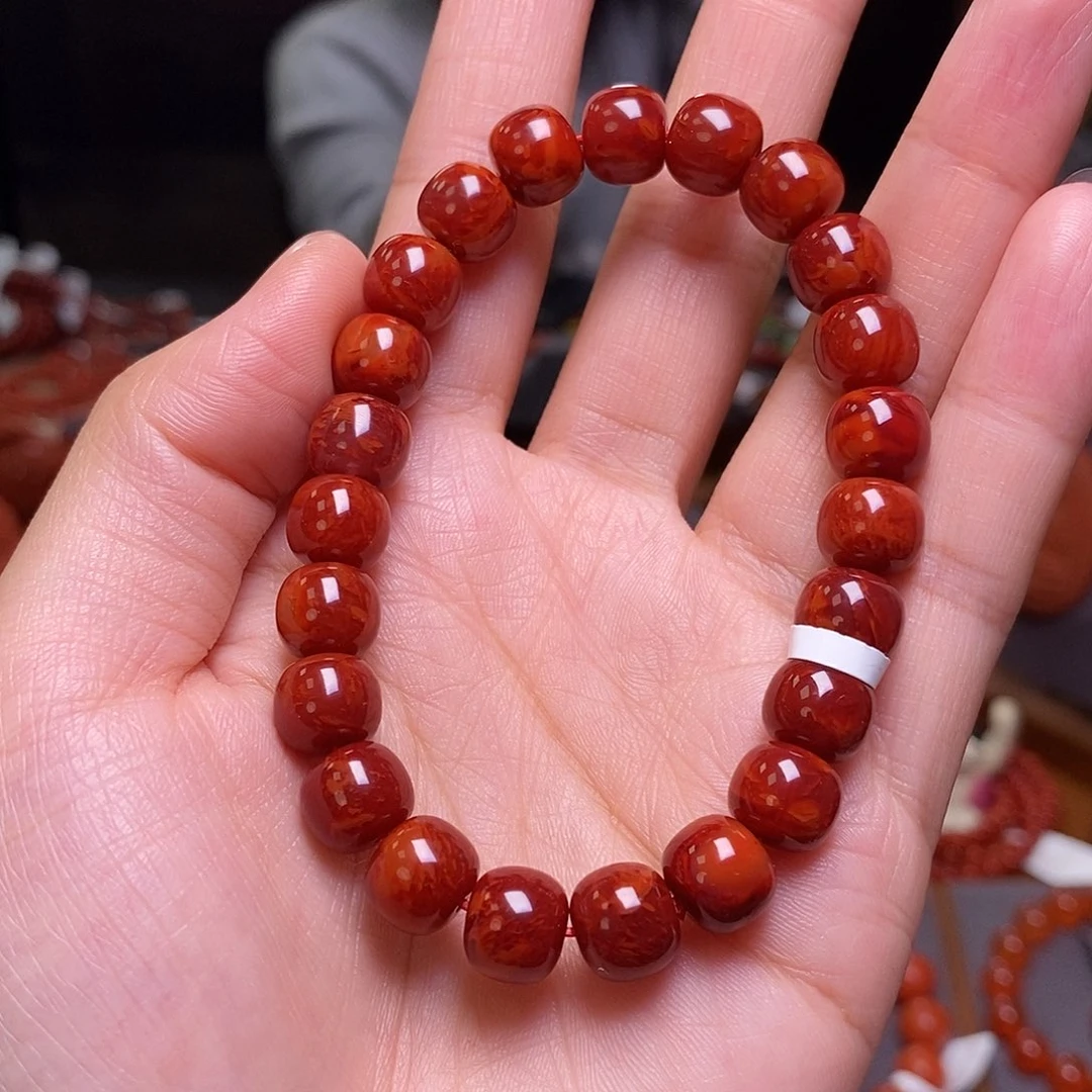 南红玛瑙单圈9m m未镶嵌