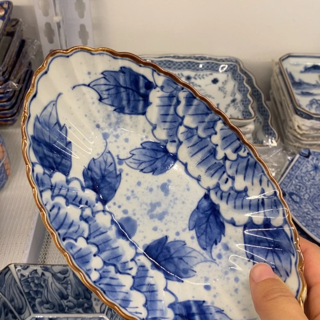 碟19✖️13 厘米 小杨瓷器陶瓷陶瓷