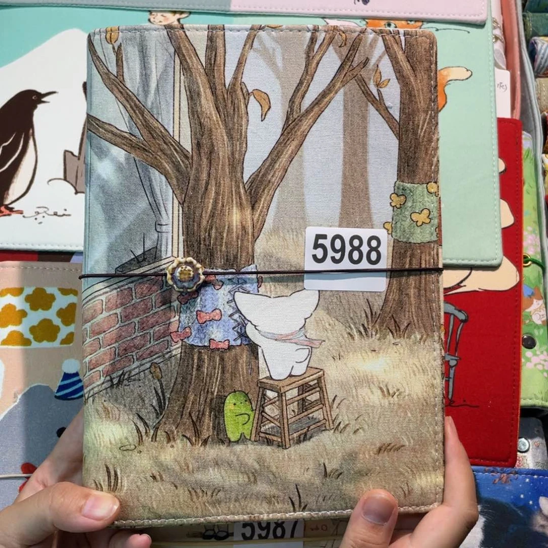 织绣A5活页不带纸5988