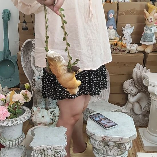 合成树脂树脂秋千松鼠