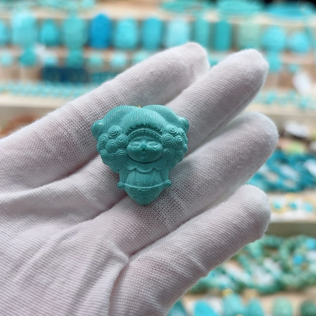 绿松石未镶嵌珠宝奇石