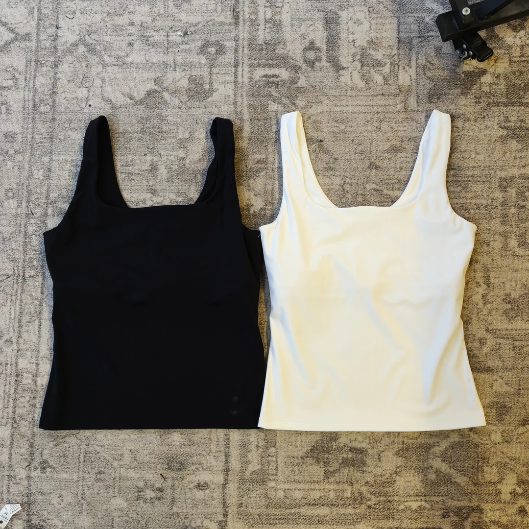 gls黑白方领双层背心NO退换