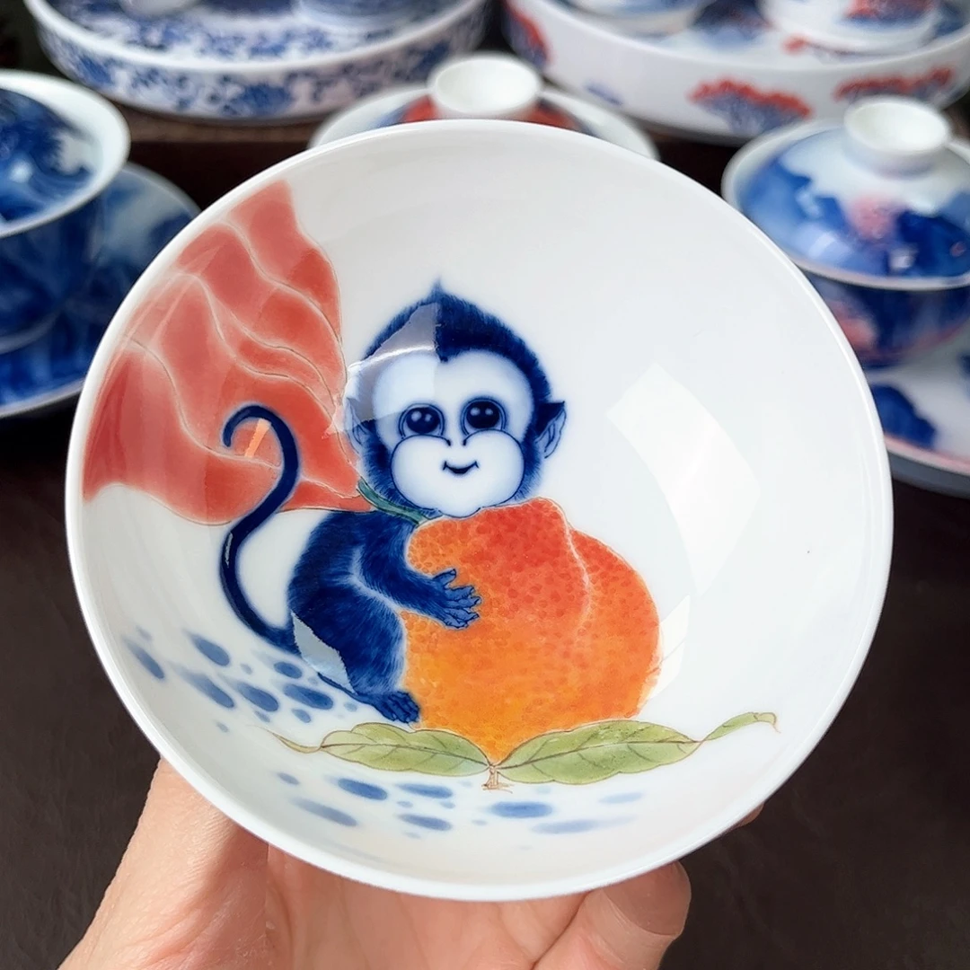 手绘高温瓷器瓷器