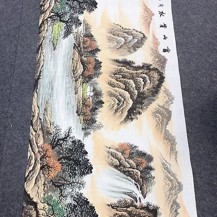 国画国画作品手绘
