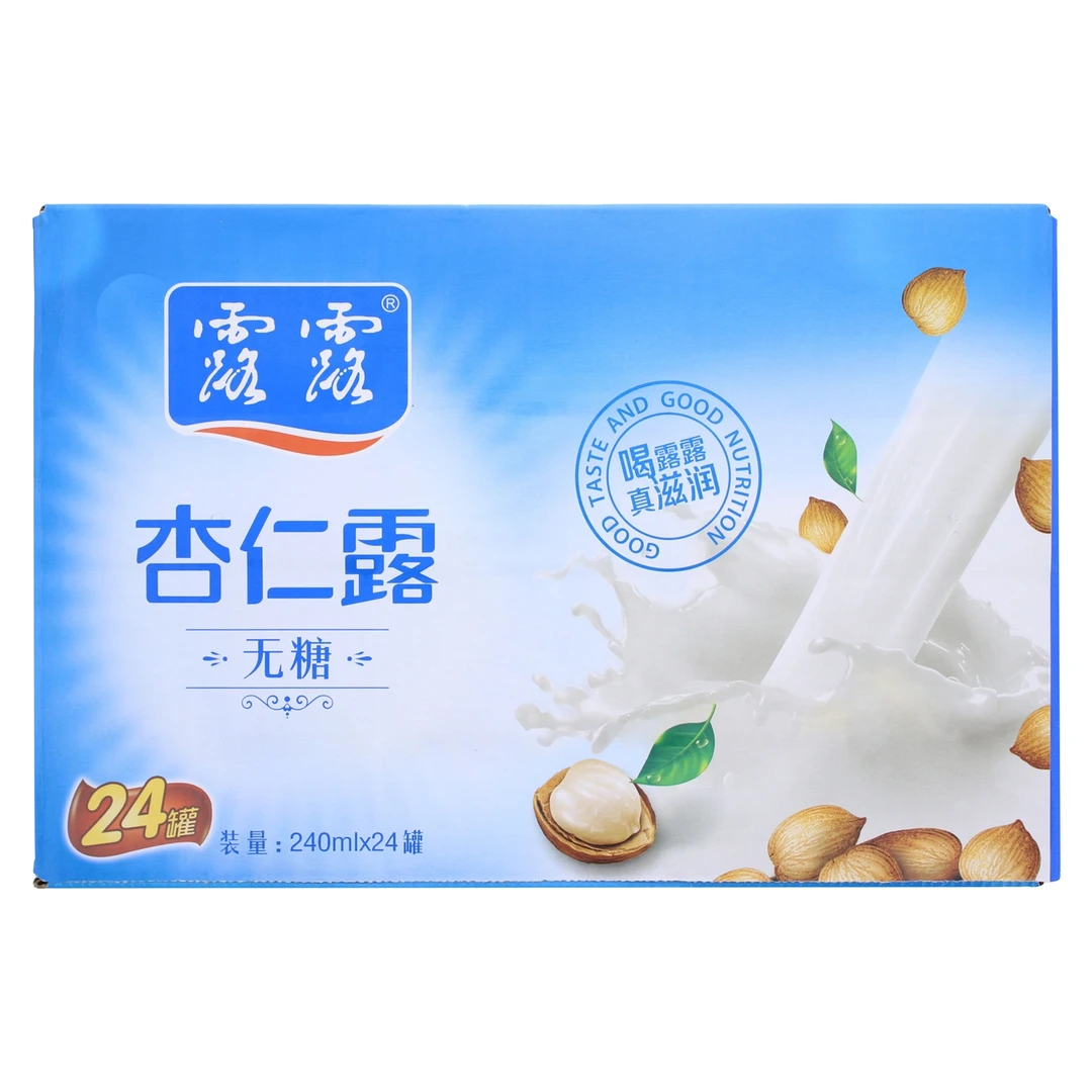 露露无糖杏仁露 5760g(240ml*24罐)