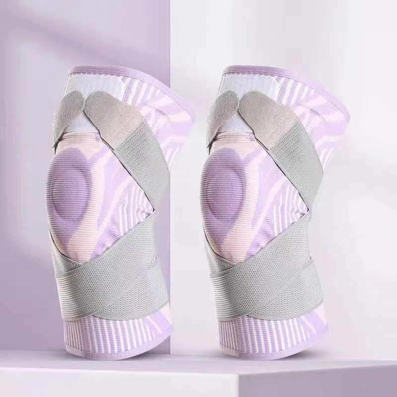 运动硅胶防护护膝D