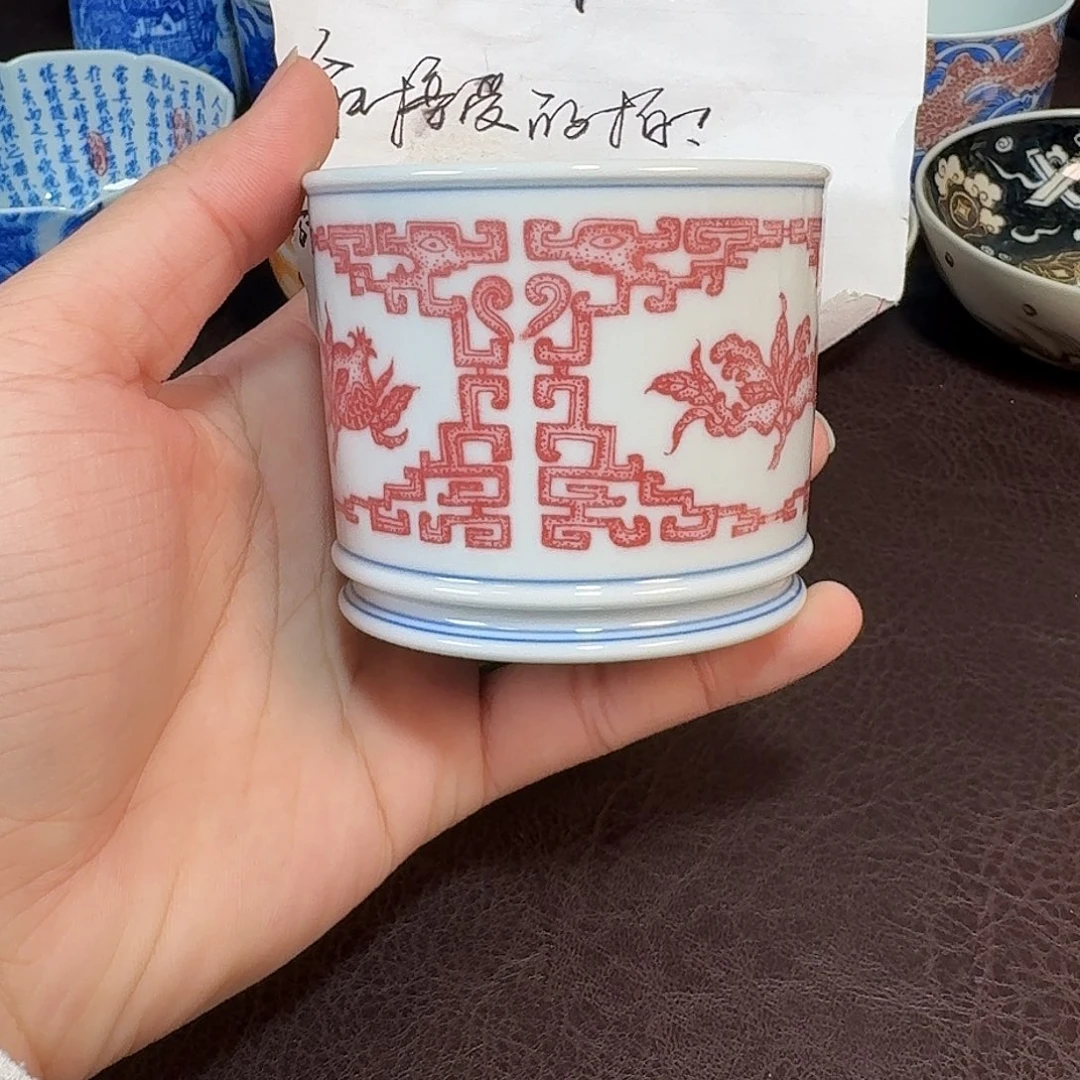 现代景德镇陶瓷杯