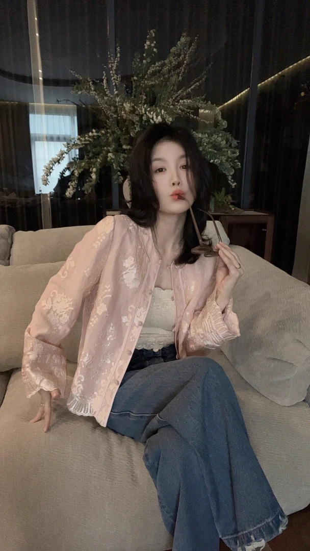 【悦悦专属】新中式重工国风刺绣开衫Y08