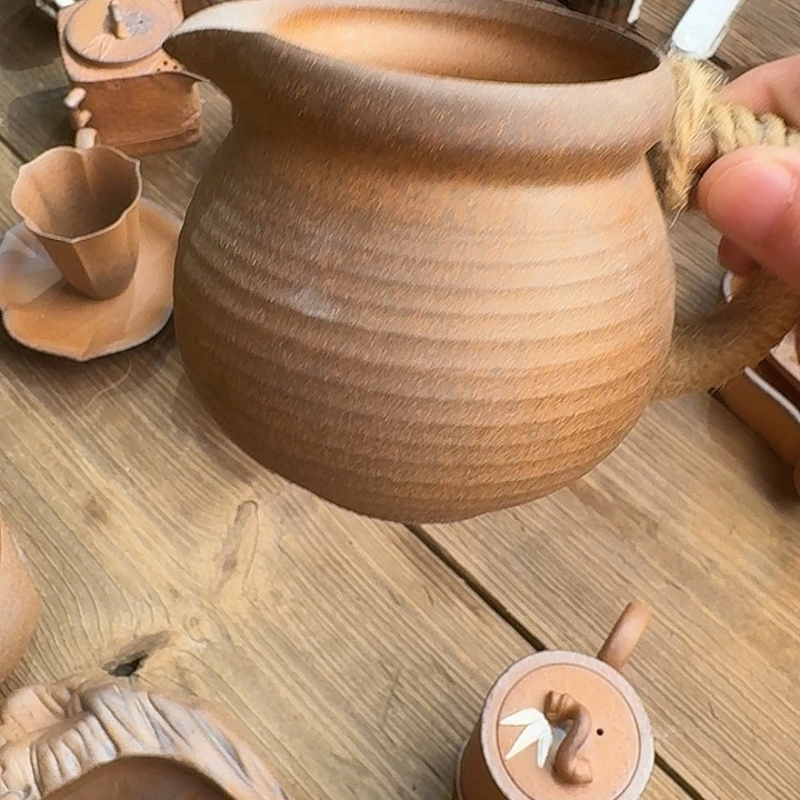 原矿老岩泥茶器系列