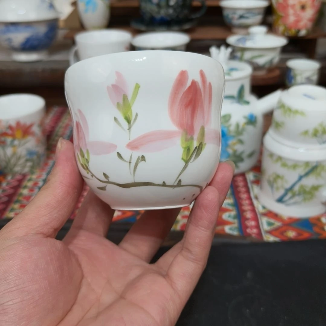 摆件景德镇手工手绘高温瓷器