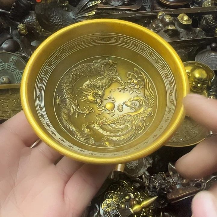 顺顺利利，铜器摆件