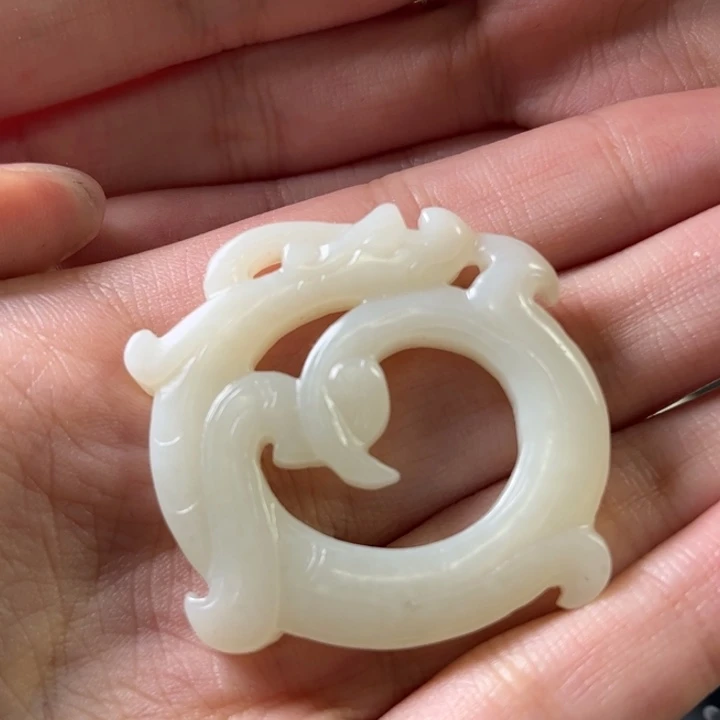 和田玉挂件未镶嵌冰**洁