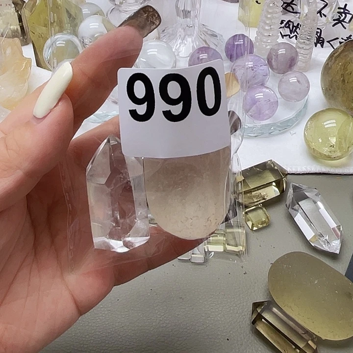 水晶未镶嵌珠宝半成品990