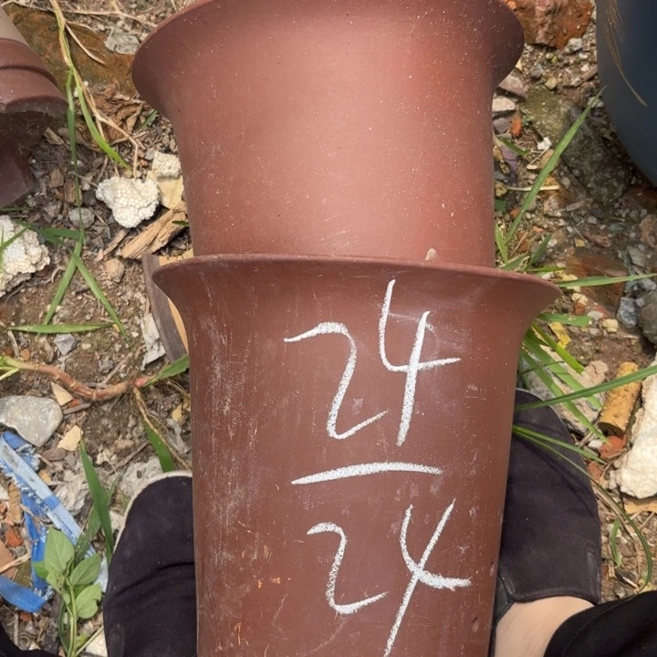 紫砂花盆紫砂的花