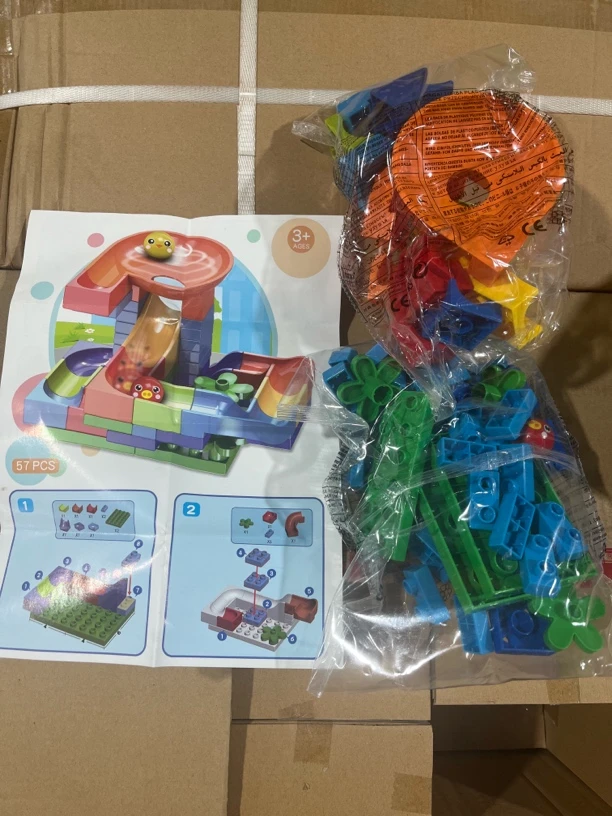 3014滑梯大颗粒积木科学玩具