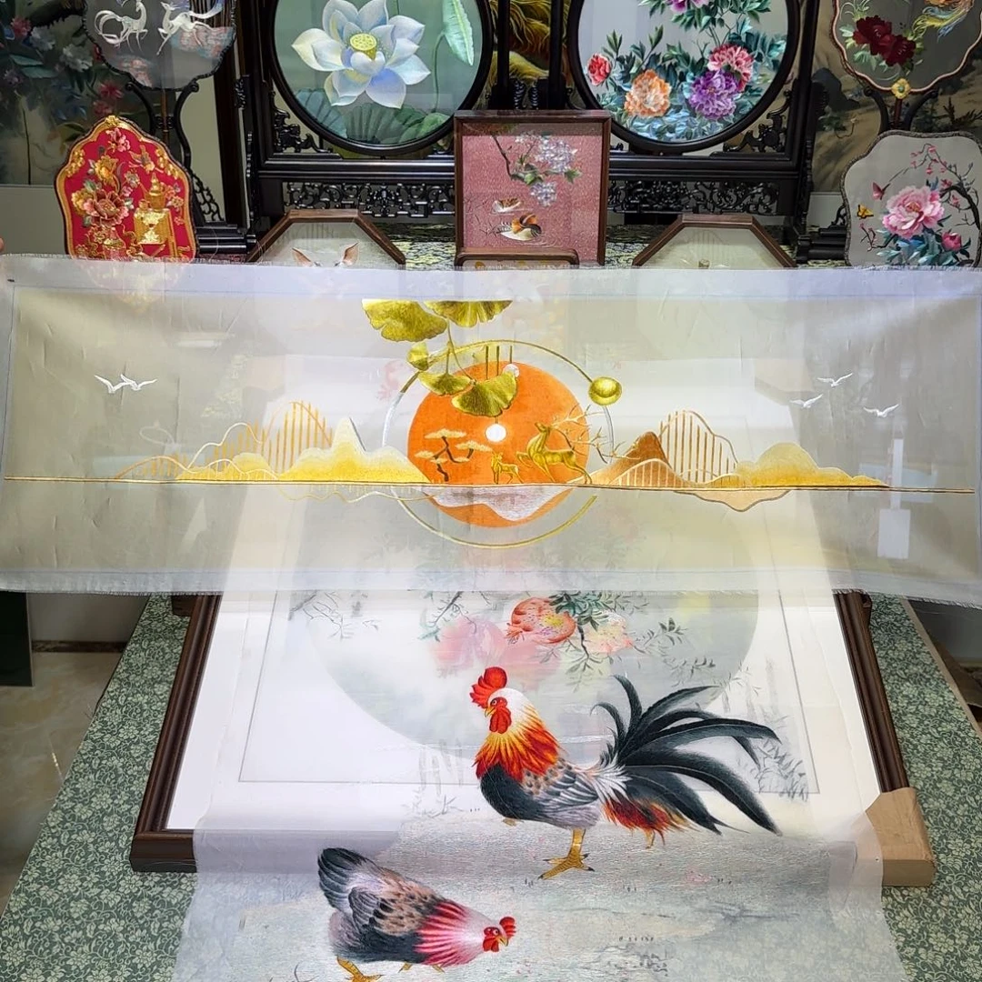 刺绣刺绣工艺精湛独特工艺和