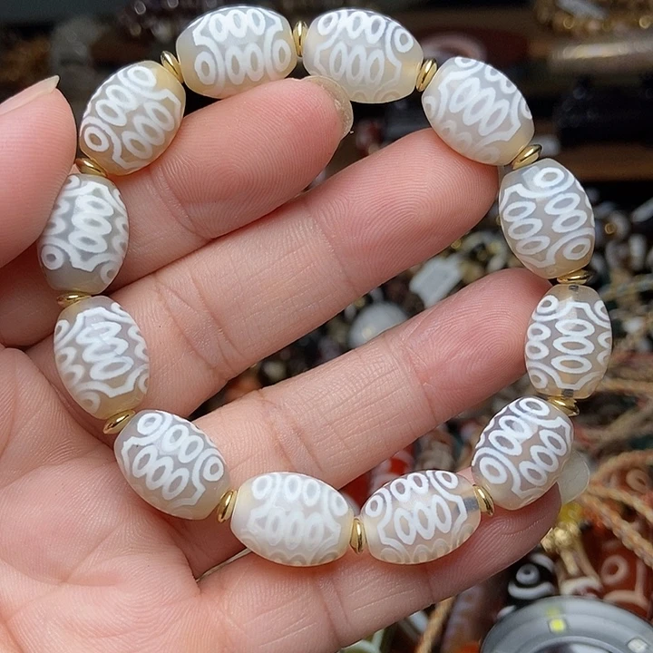 玛瑙/玉髓未镶嵌手链