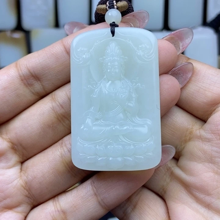 颈饰未镶嵌和田玉清**茶