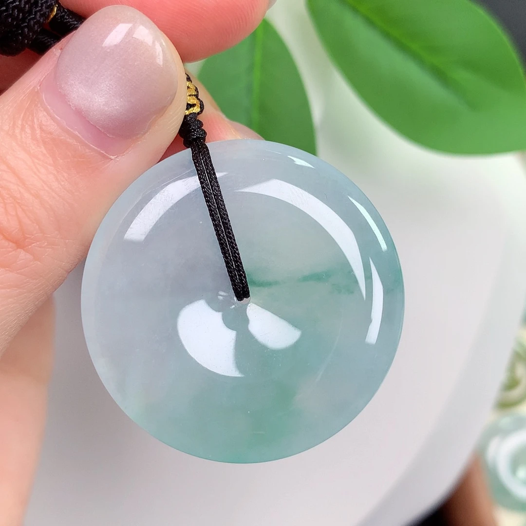 颈饰未镶嵌翡翠59/35.1-6.1mm