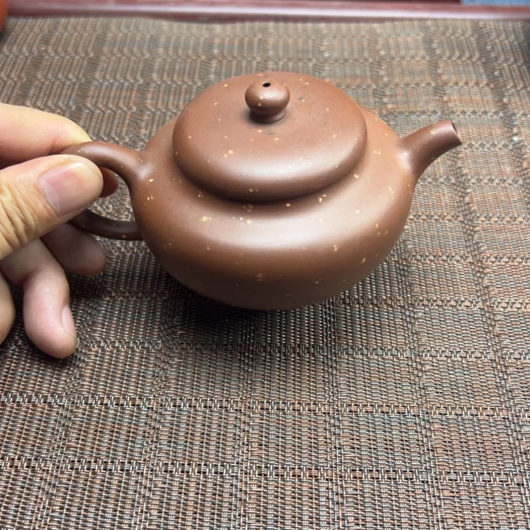 茶壶紫砂宜兴原矿紫砂壶180毫升容量