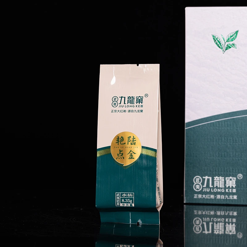 言之凿凿[水仙1泡装]艳陆点金纯料高端岩茶武夷乌龙茶礼盒装8.35g