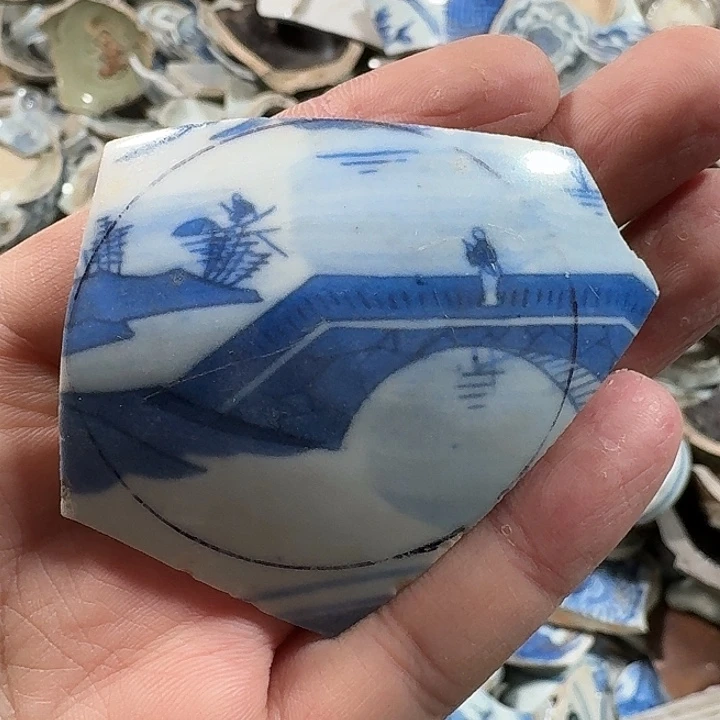 瓷片瓷片标本，顺丰包邮