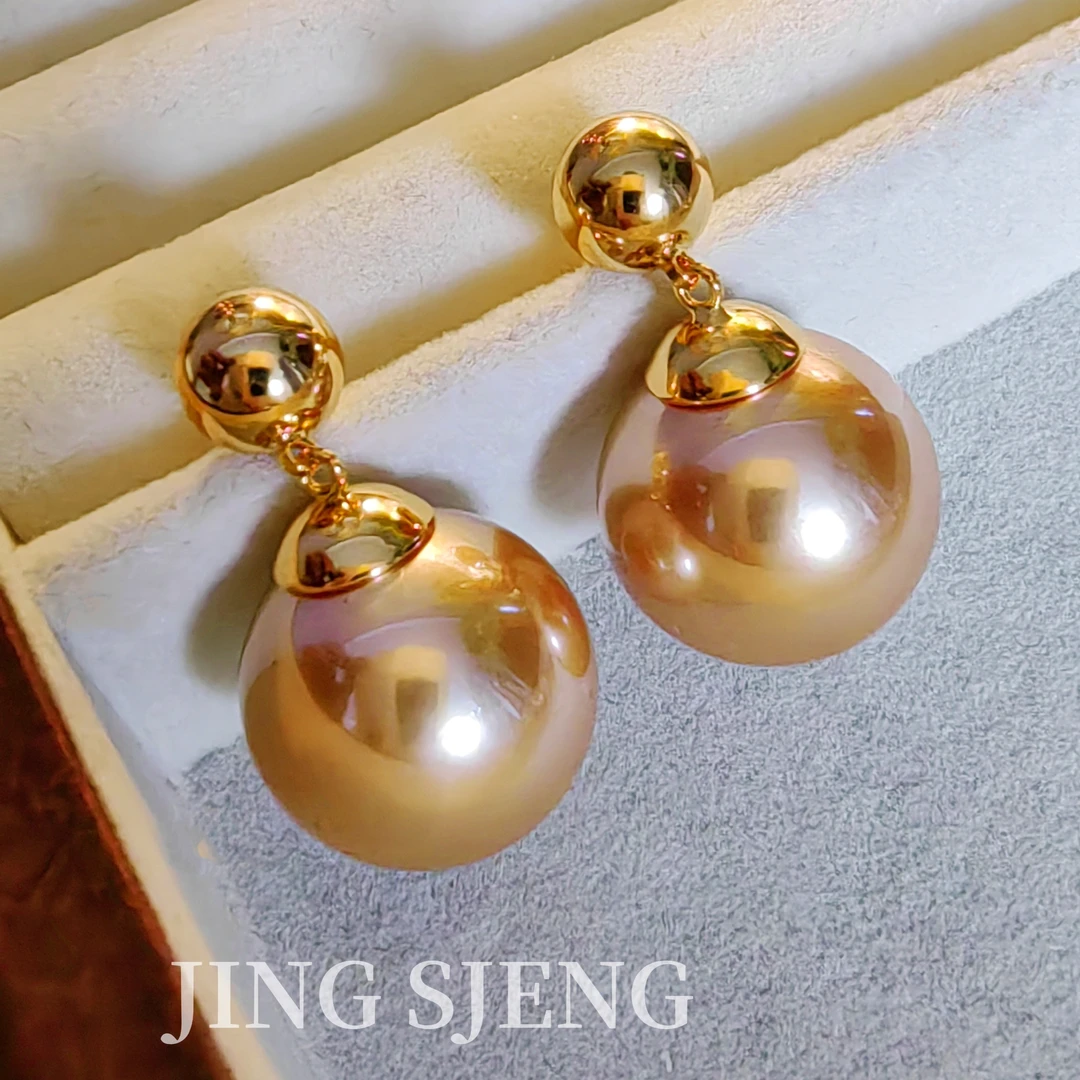 铜合金仿珍珠耳饰 【简单的温柔】时尚高级感轻奢气质温柔珠珠耳环