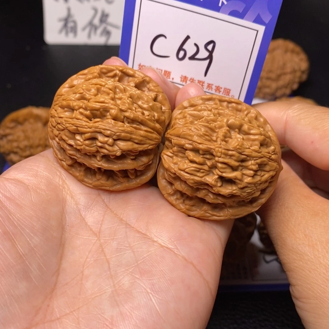 桃核吊坠41虎头c629