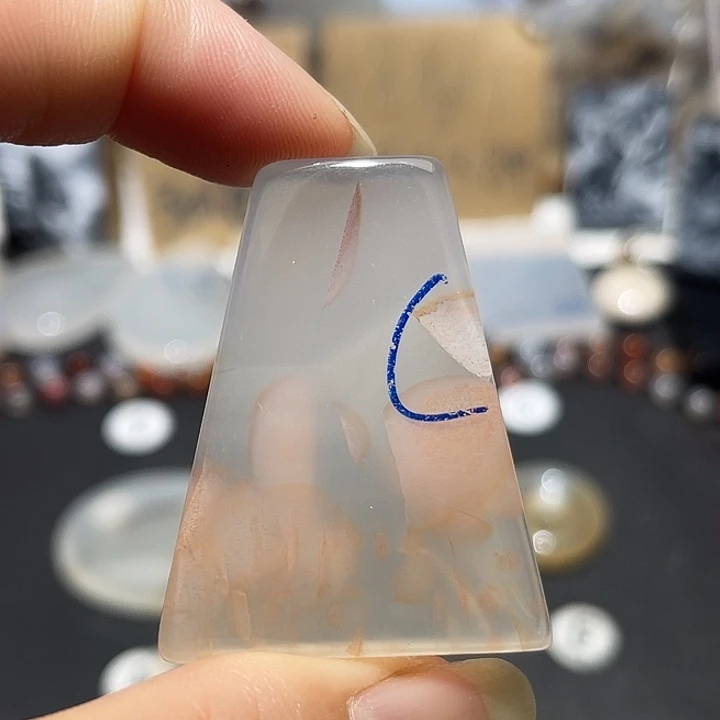 玛瑙/玉髓未镶嵌吊坠(不含链)