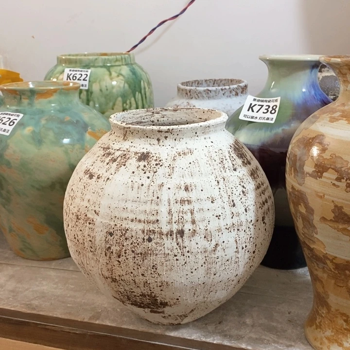 瓶高25。12。景德镇陶瓷