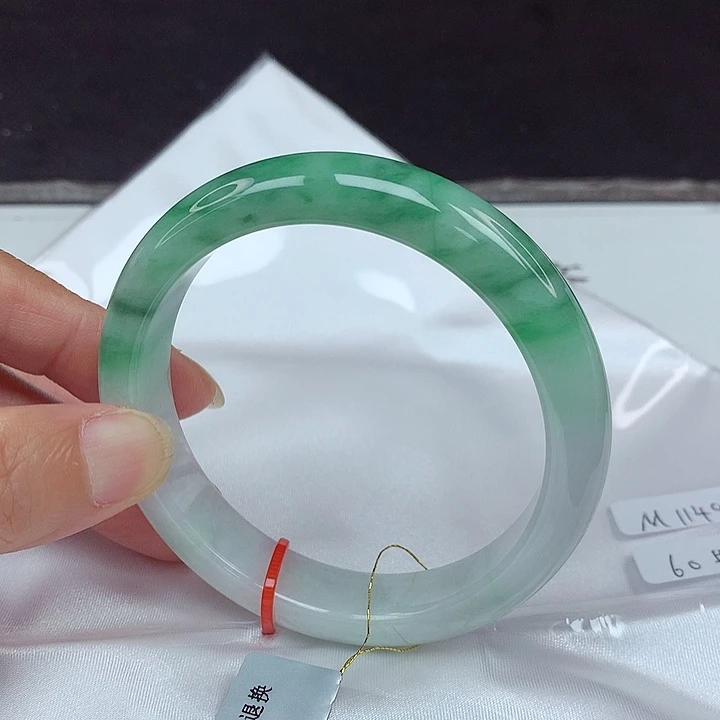 未镶嵌手镯翡翠60圈4934