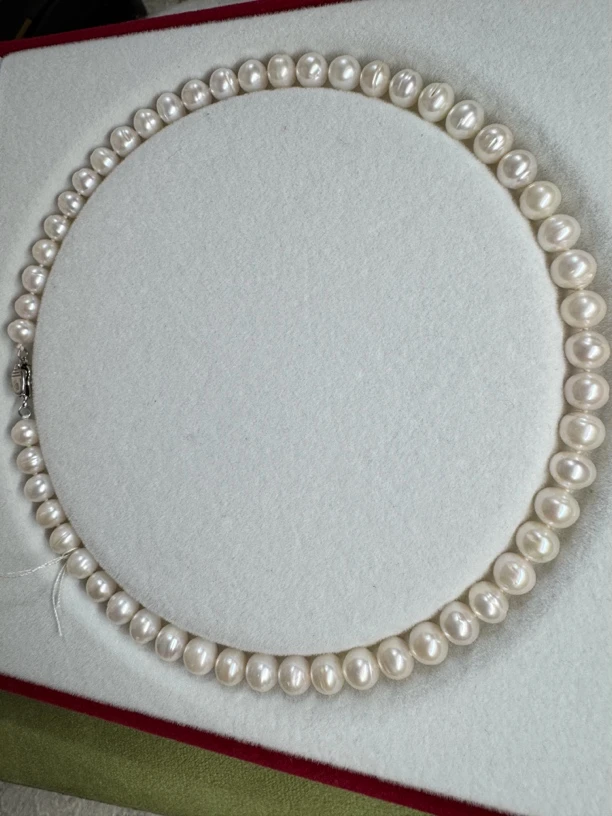 不锈钢贝壳项链 近圆设计优雅百搭送妈妈节日礼物