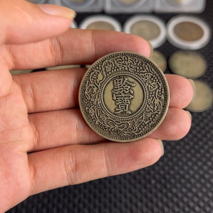 金属大头龙洋船洋工艺品