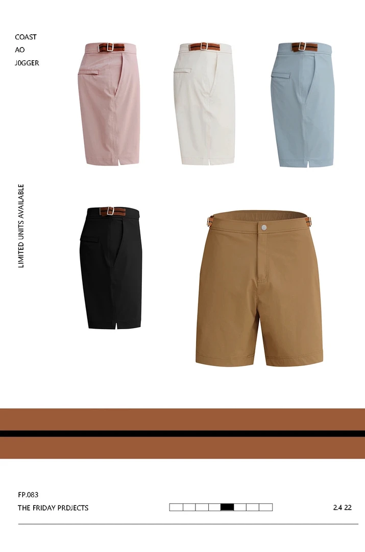 意式高奢休闲短裤zz菅方道路系列