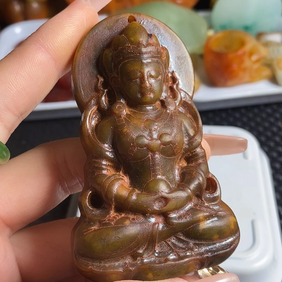 岫岩老玉（透闪石质玉）未镶嵌珠宝奇石