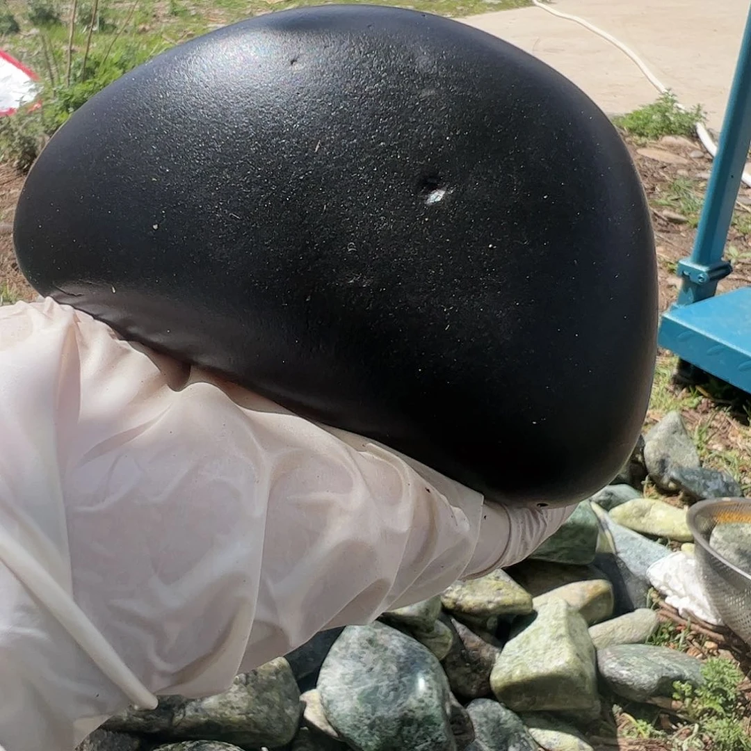 蛇纹石玉合金珠宝奇石米*