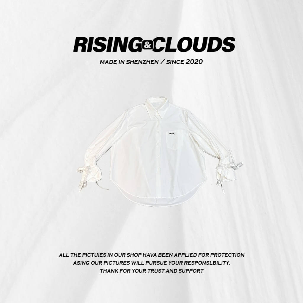 RISING&CLOUDS【梦媛】深圳舒适百搭时尚2025早春衬衫010194