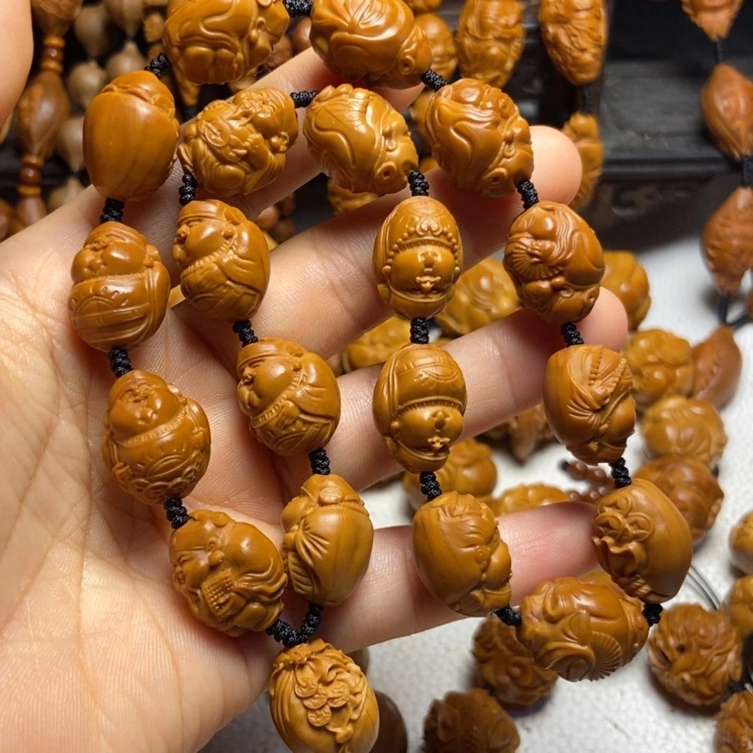 【闪购商品】手串/手链橄榄核财神手持