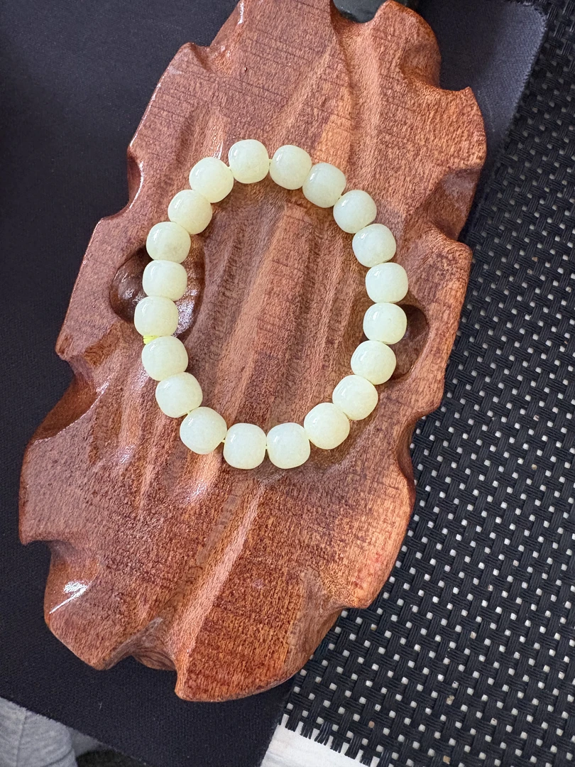 新疆和田玉黄口手链