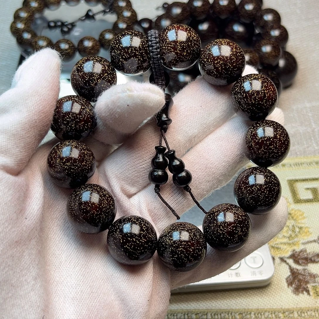 檀香紫檀（小叶紫檀）1.8 13颗爆星