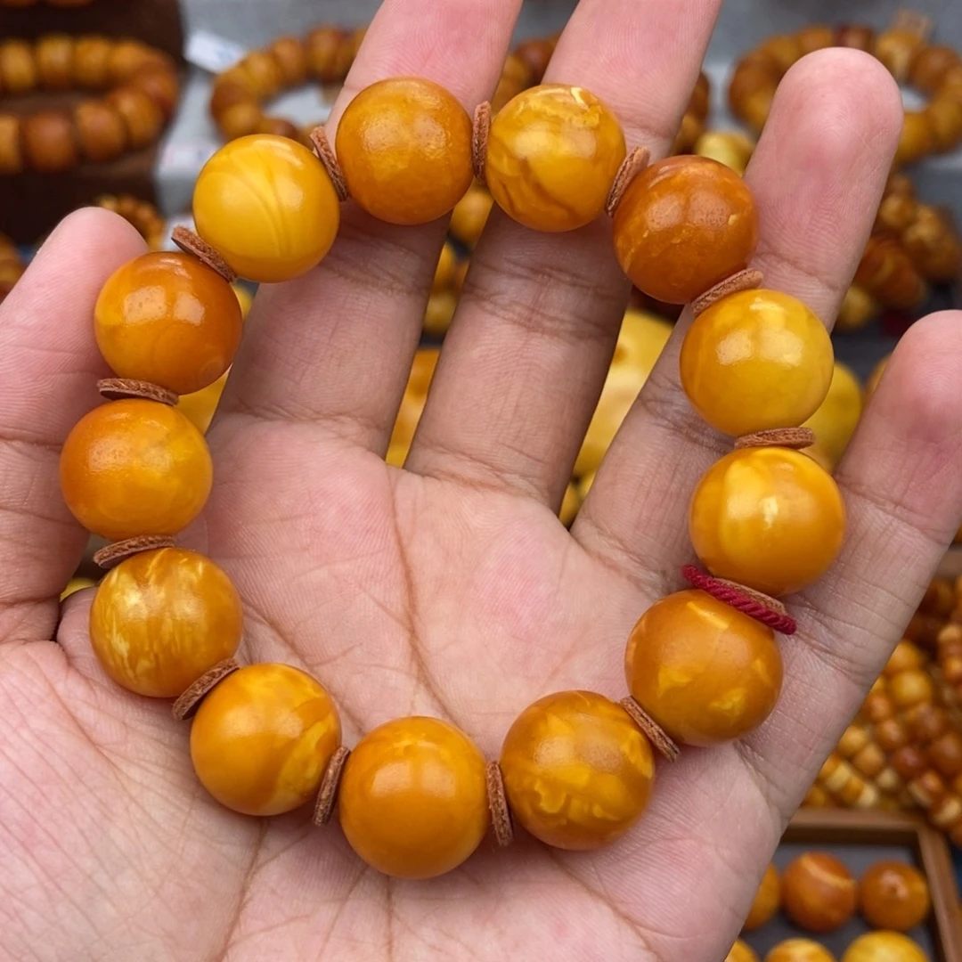 小***白琥珀未镶嵌珠宝奇石