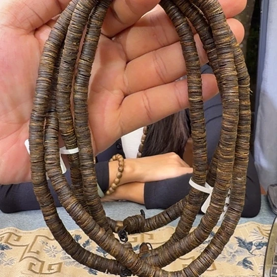 手串沉香香尖沉水皮油片珠0.7-34多样性发货1头