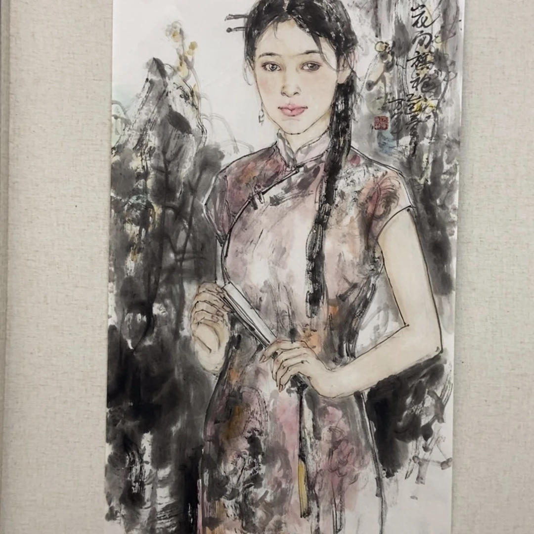 陈***健国画墨鱼精品墨鱼精品
