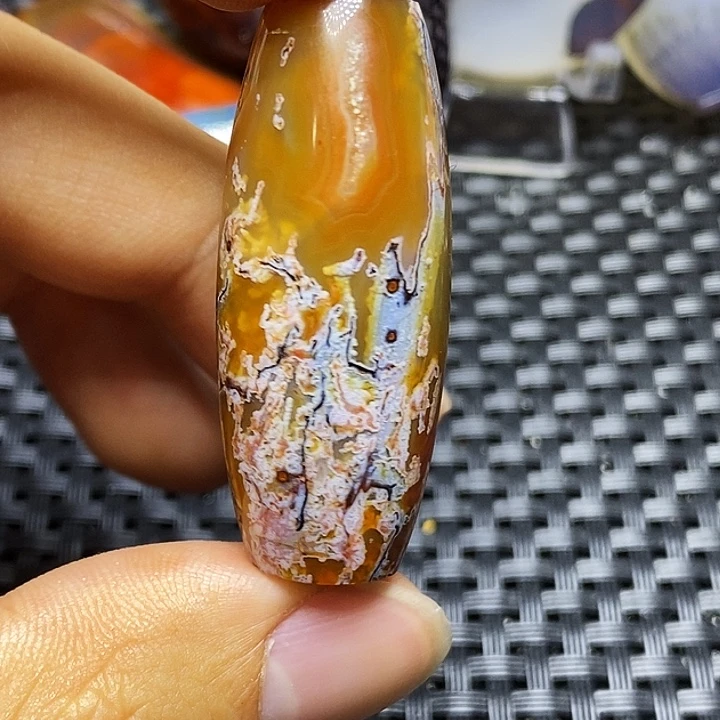 琴***梅玛瑙/玉髓未镶嵌颈饰