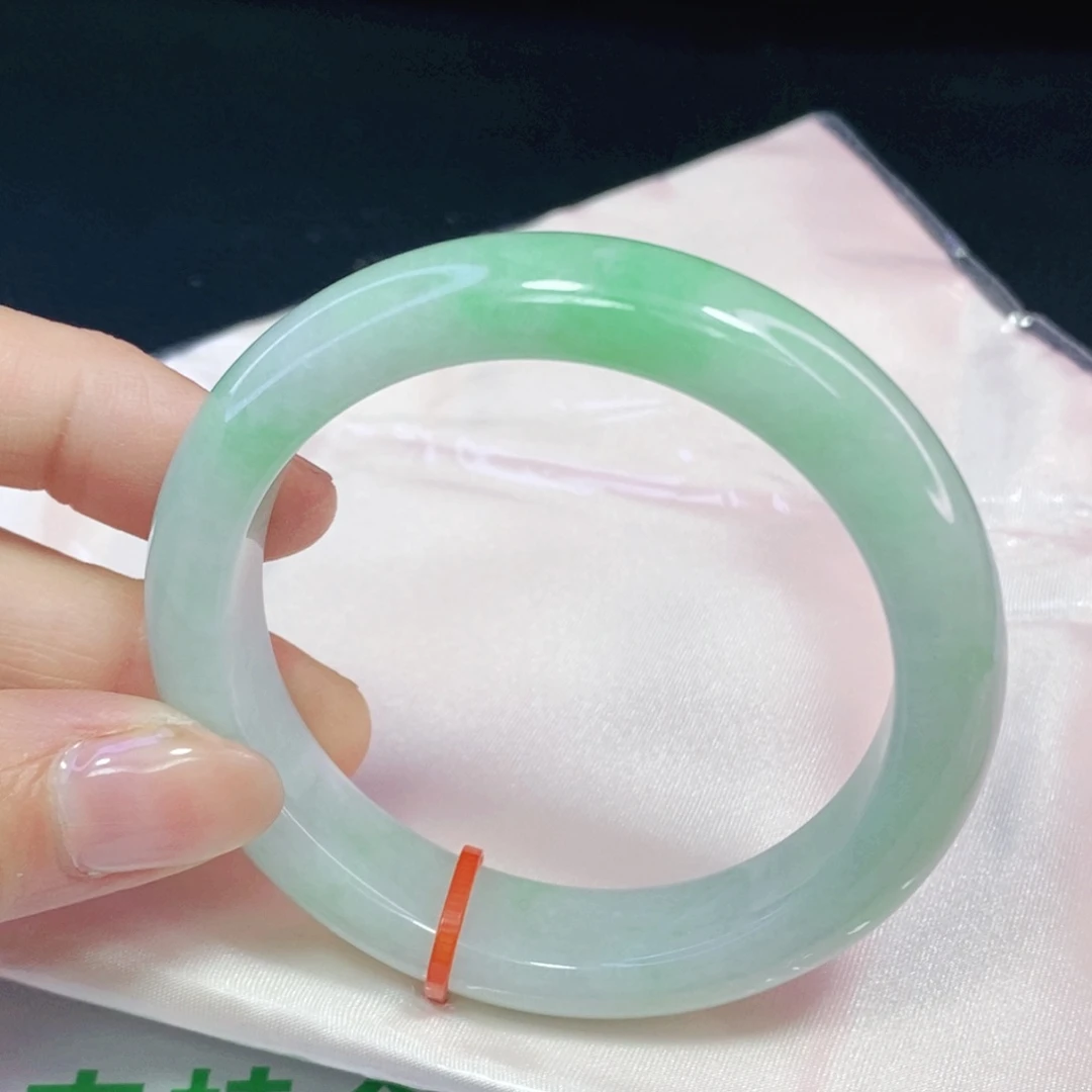 未镶嵌手镯翡翠52.5